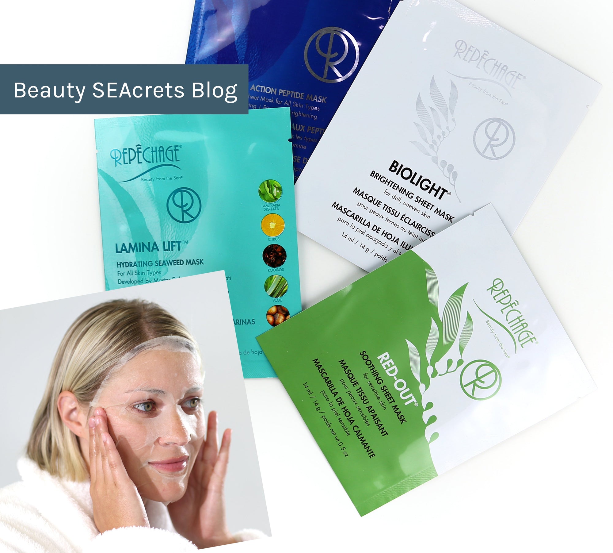 How to Get Professional Facial Results At-Home with Seaweed-Infused Sheet Masks