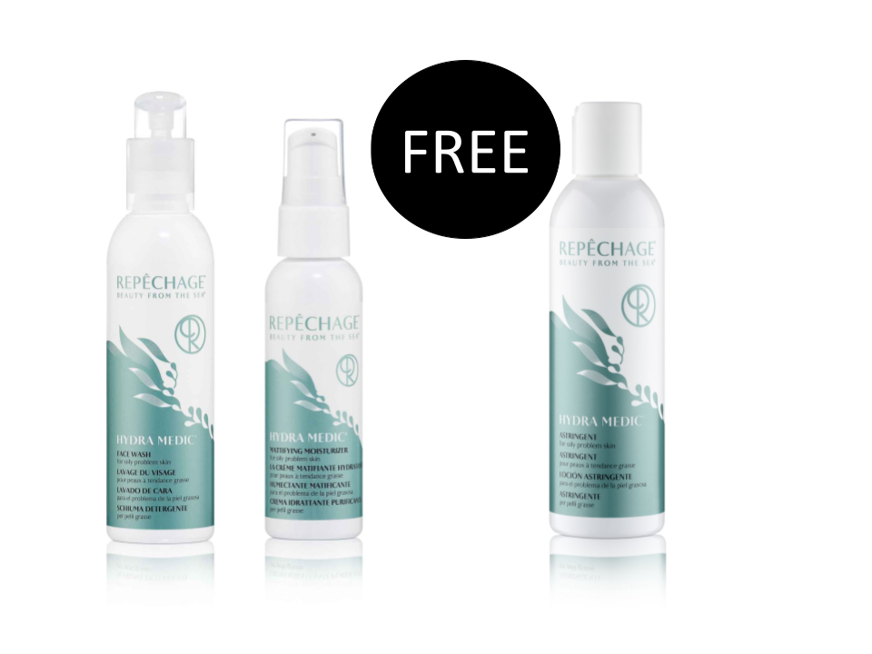 FREE Hydra Medic Astringent w/ Purchase of Hydra Medic Face Wash & Hydra Medic Mattifying Moisturizer